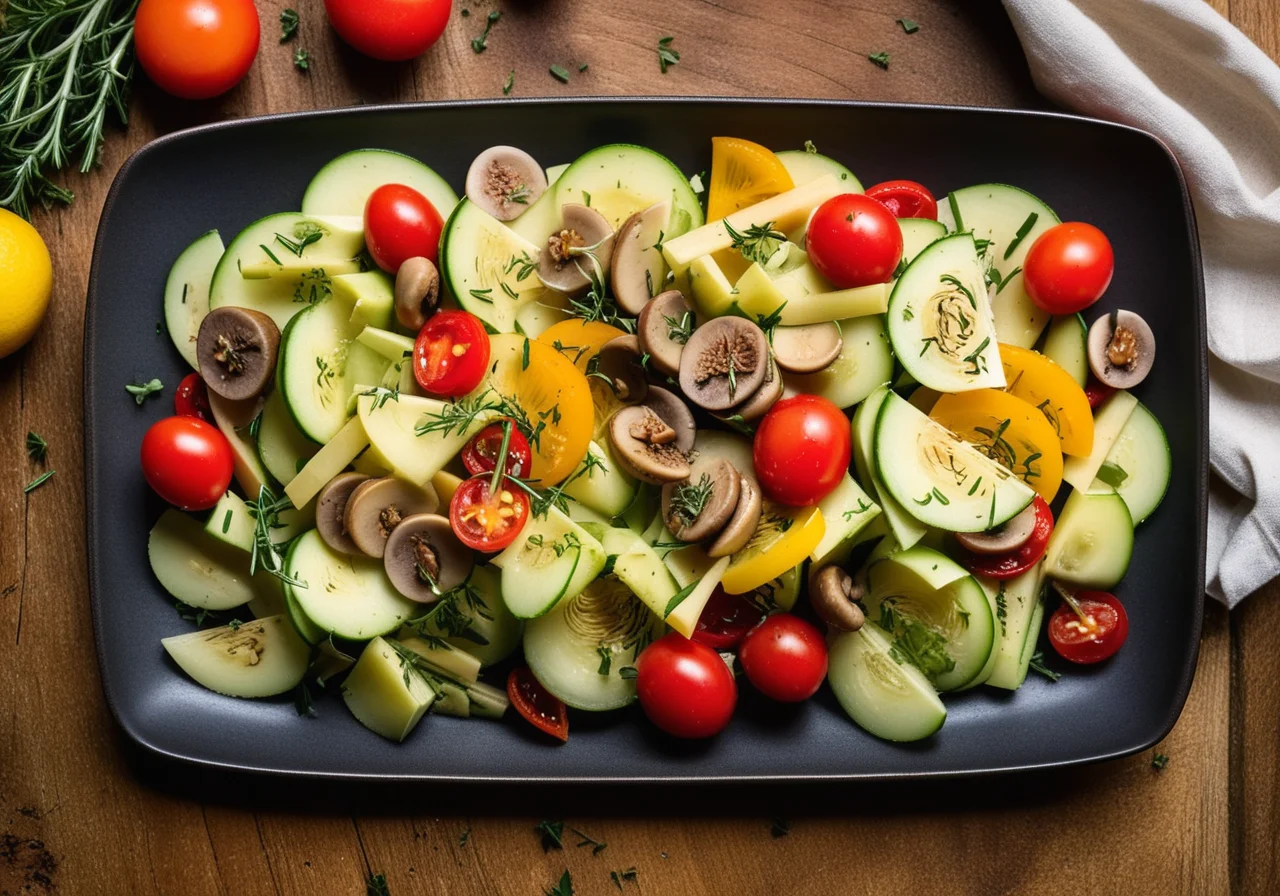 Artichokes with Vegetables and Herbs