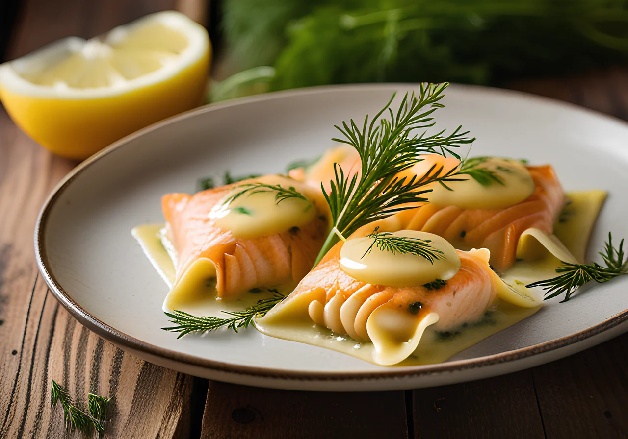 Salmon Ravioli