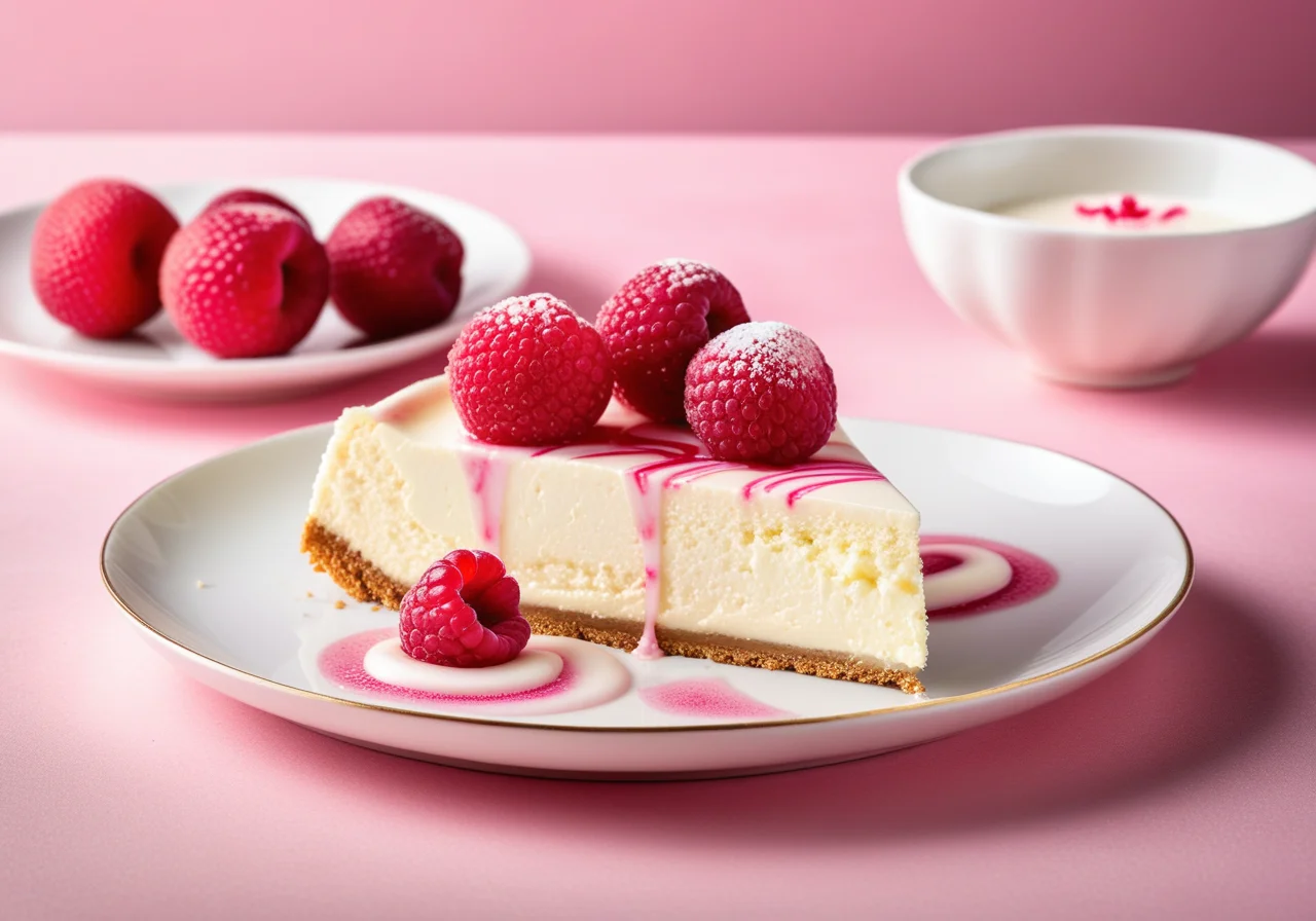 Lychee Cheesecake