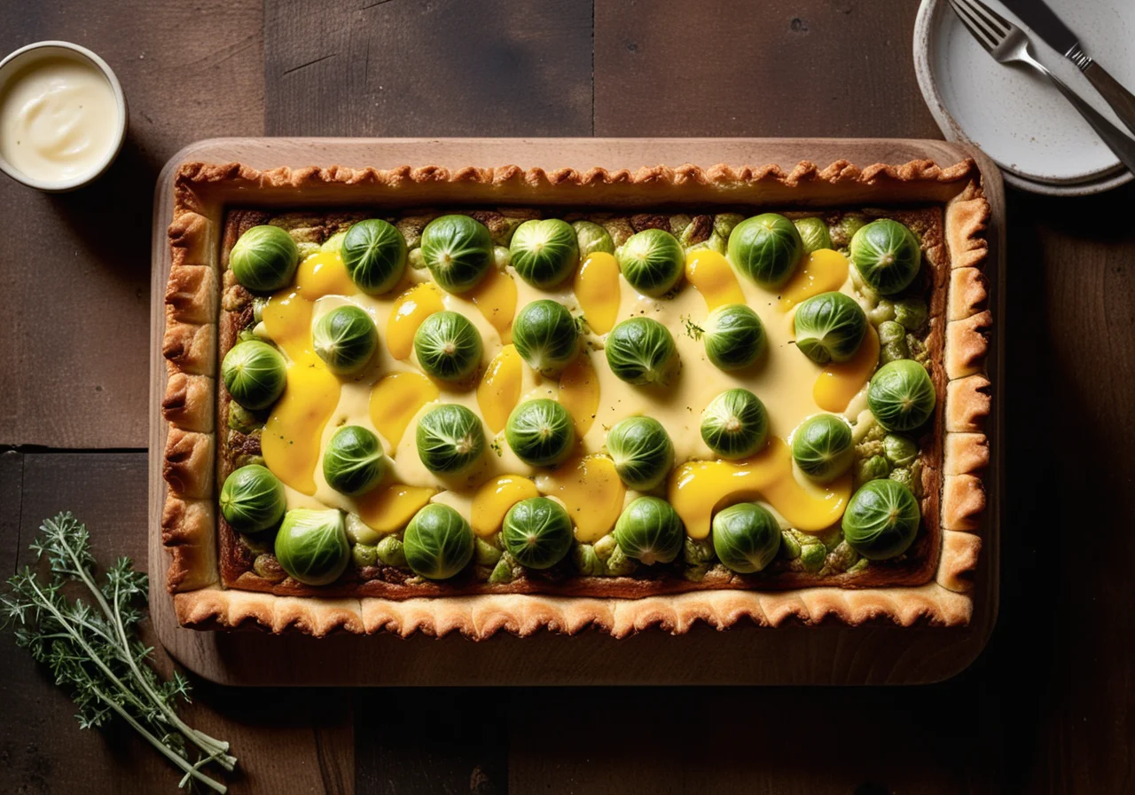 Brussels Sprouts Tart