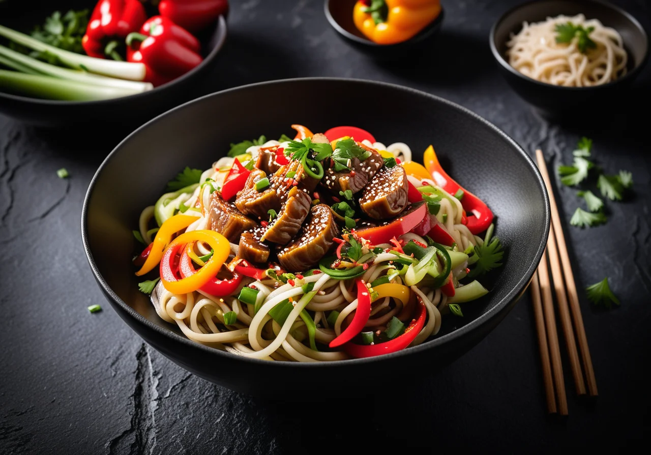 Wok Noodles with Vegetables
