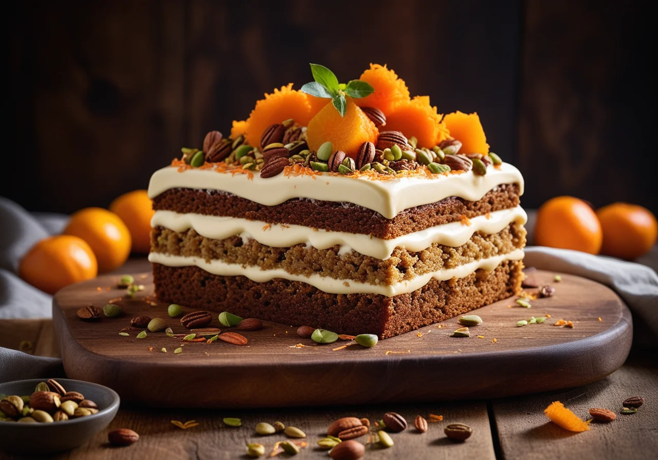 Carrot Cake with Mascarpone