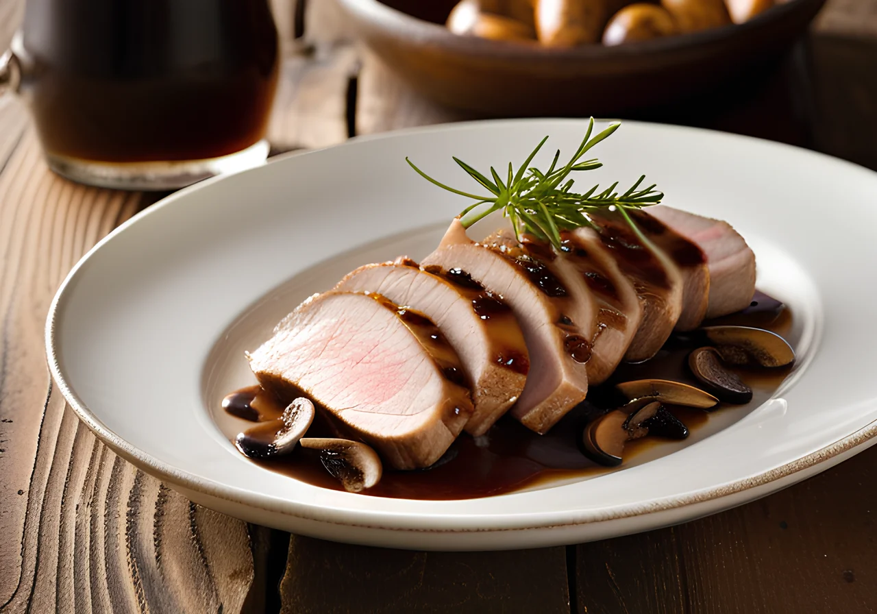 Pork Tenderloin in Beer Sauce