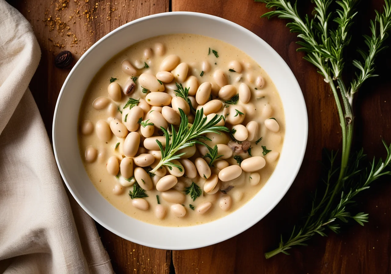 White beans with artichokes