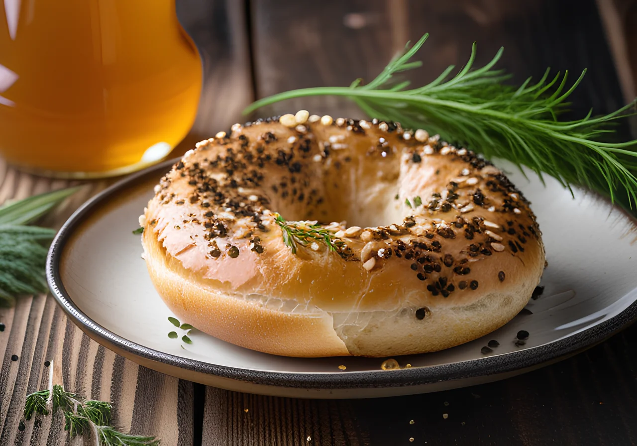 Sourdough Bagels