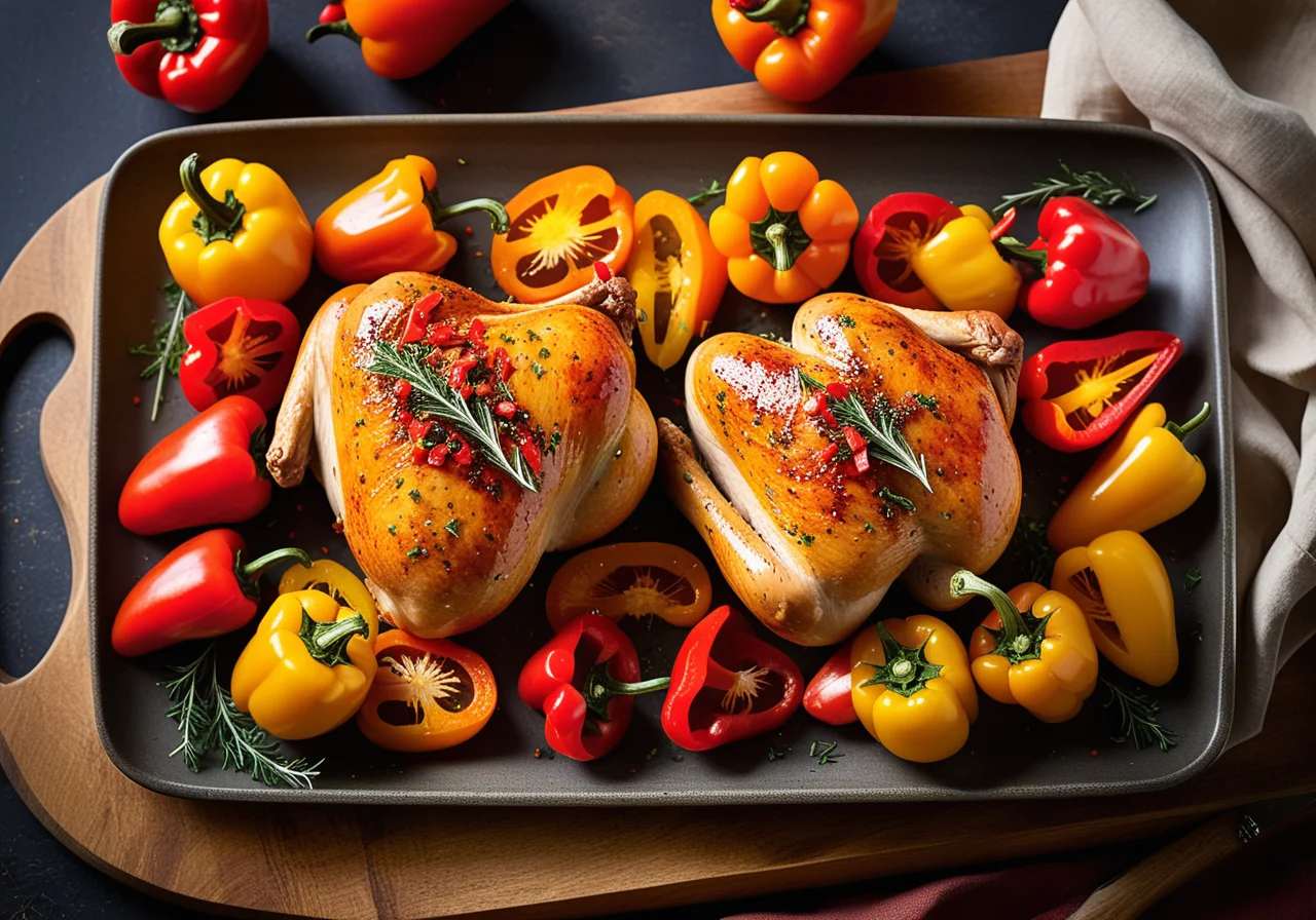 Baked Chicken Fillet with Paprika