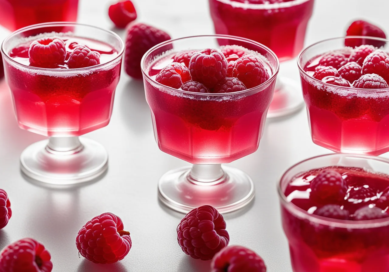 Frozen Jelly with Berries