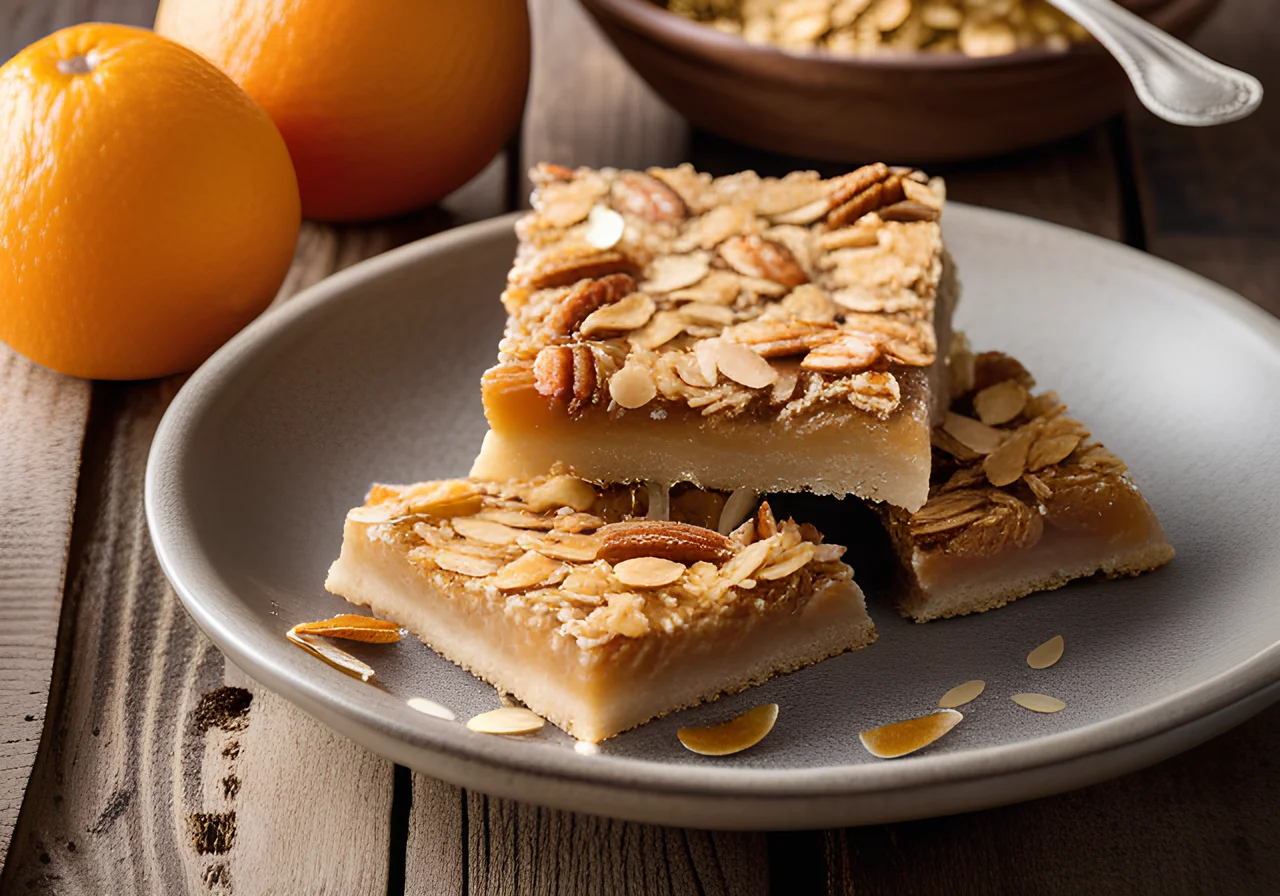 Oatmeal Bars Without Dried Fruit