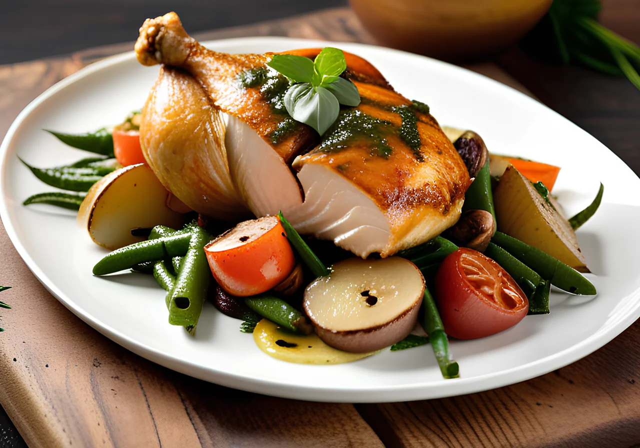Chicken Breast with Vegetables