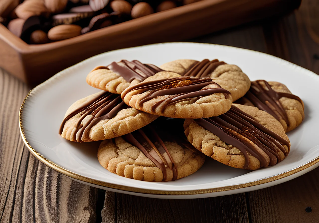 Coffee Crescent Cookies