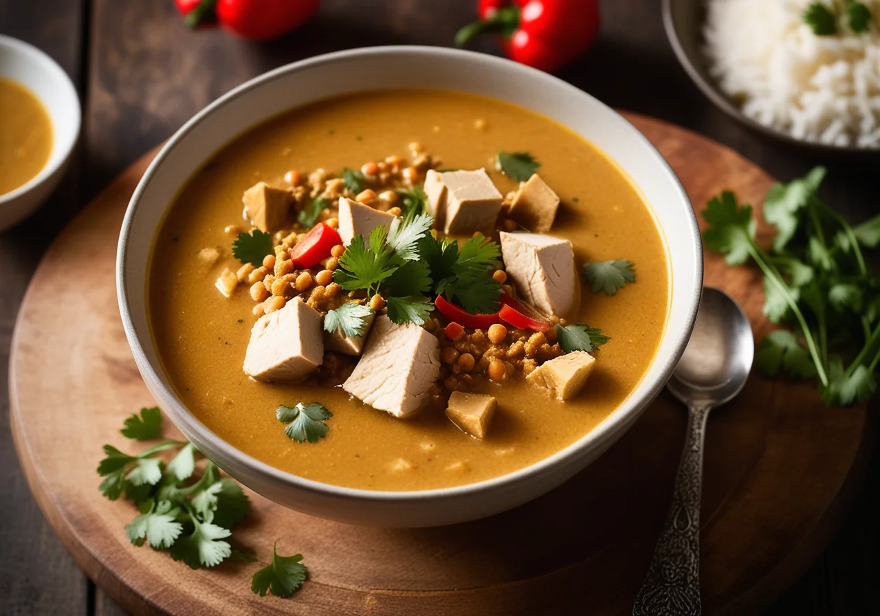 Chicken Curry Soup (Mulligatawny Soup)