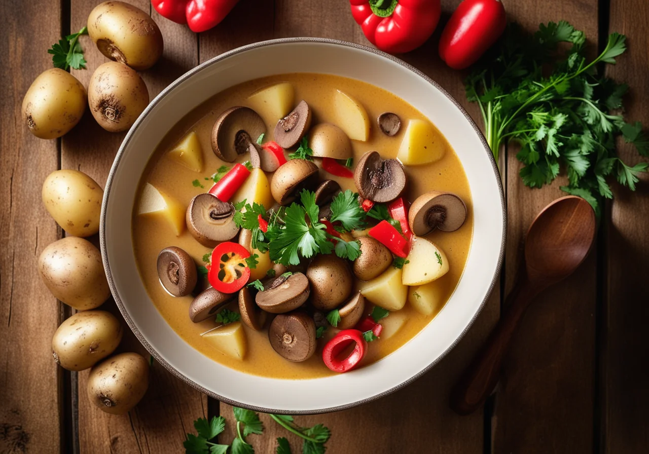 Vegetable Mushroom Stew