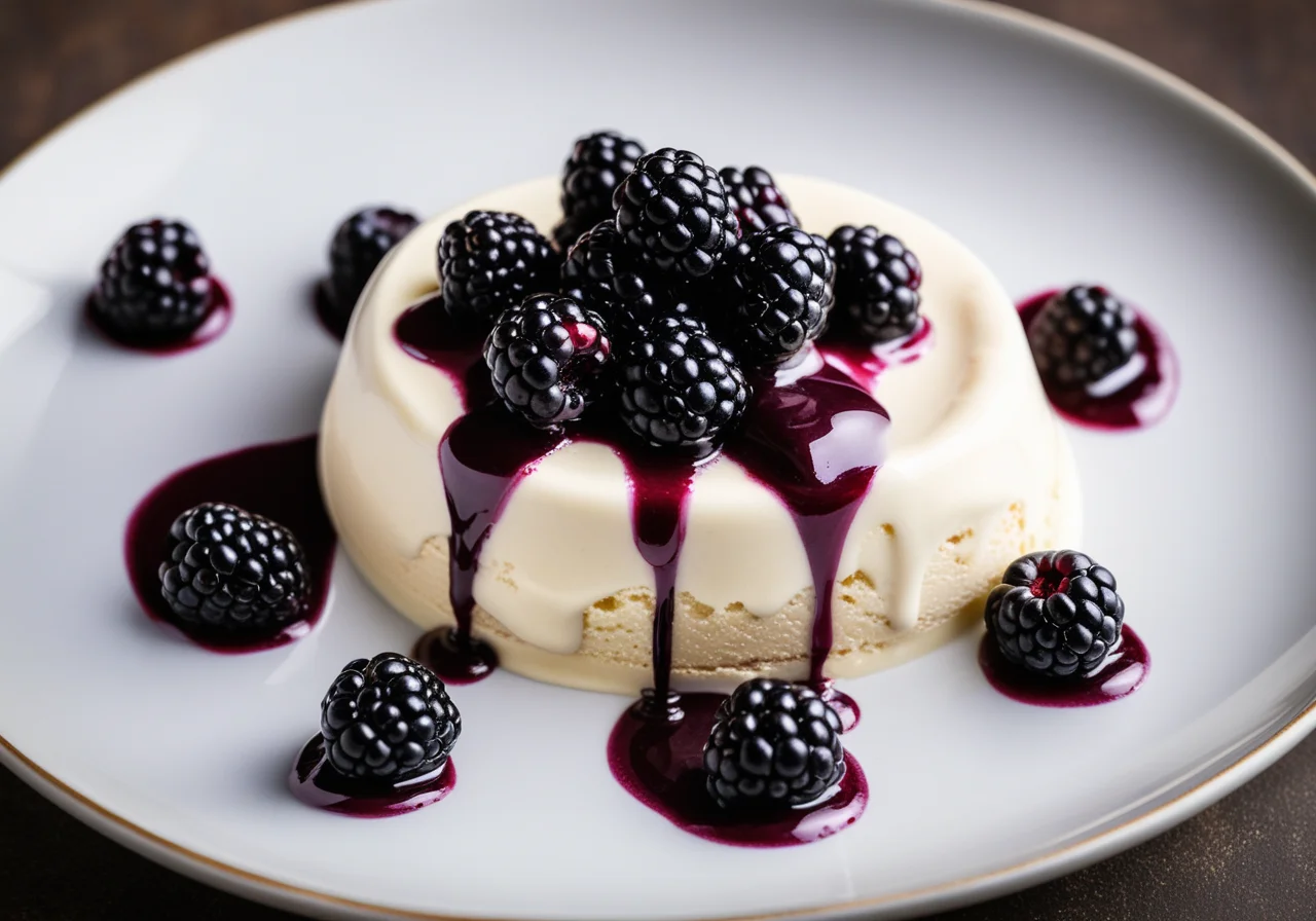 Yogurt Ice Cream with Berries