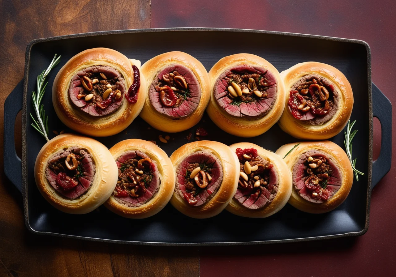 Mediterranean Beef Roulades