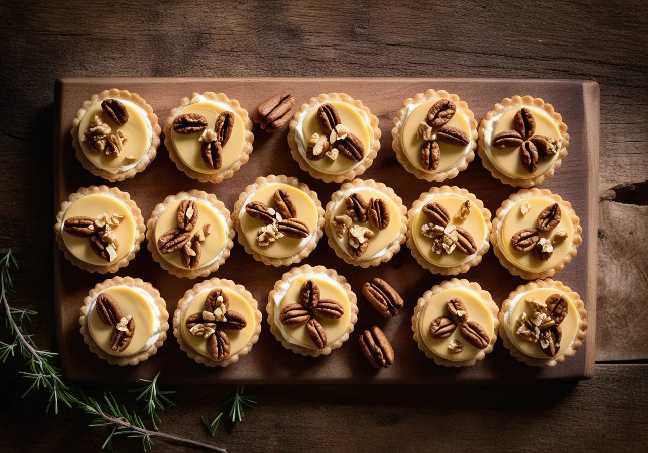 Mini Pâtés with Camembert and Walnuts