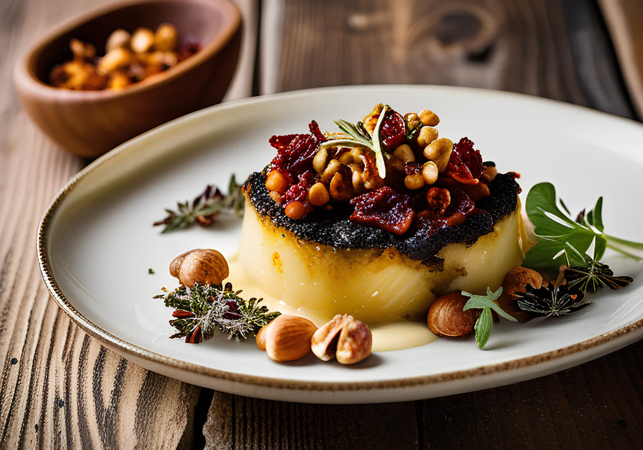 Black Turnip Walnut Gratin