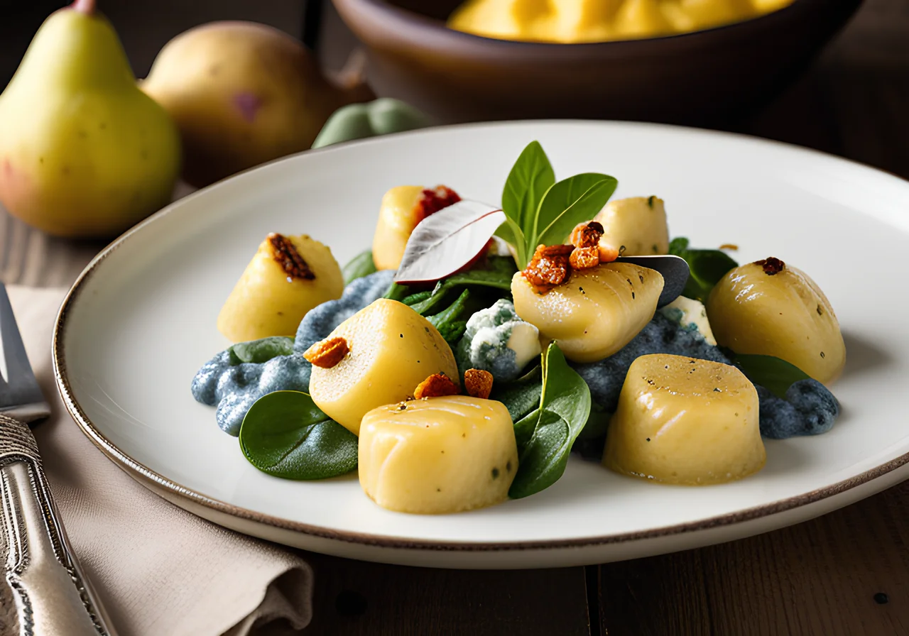 Potato Poppy Seed Gnocchi