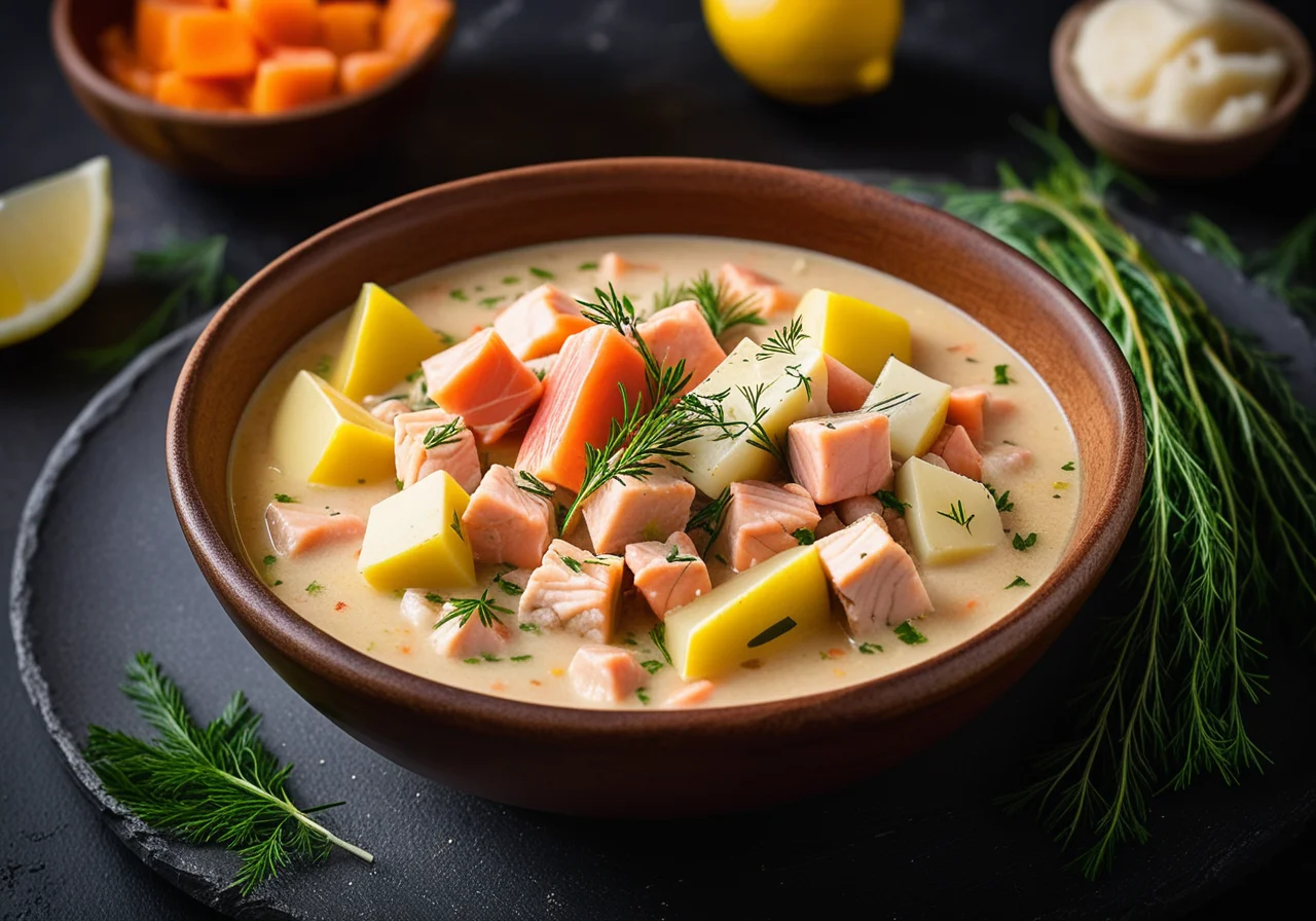 Fish Ragout with Vegetables
