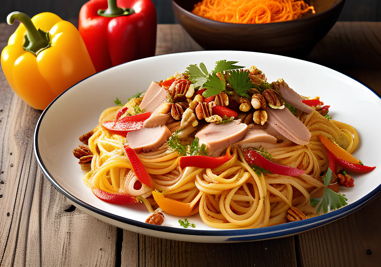 Paprika Turkey Pasta