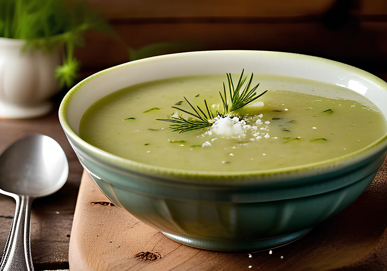 Dill Zucchini Cold Bowl