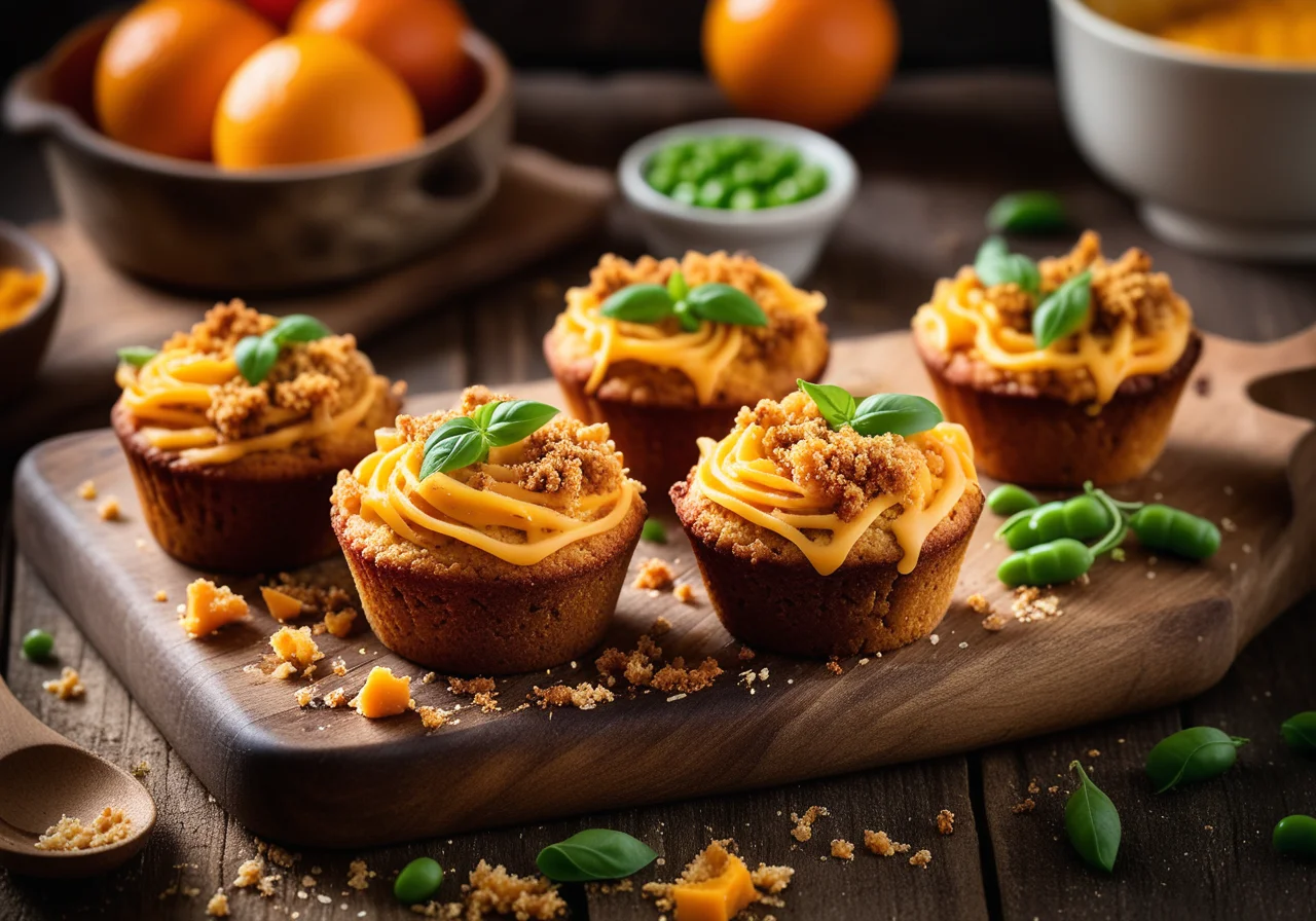 Pasta Muffins for the Pirate Party