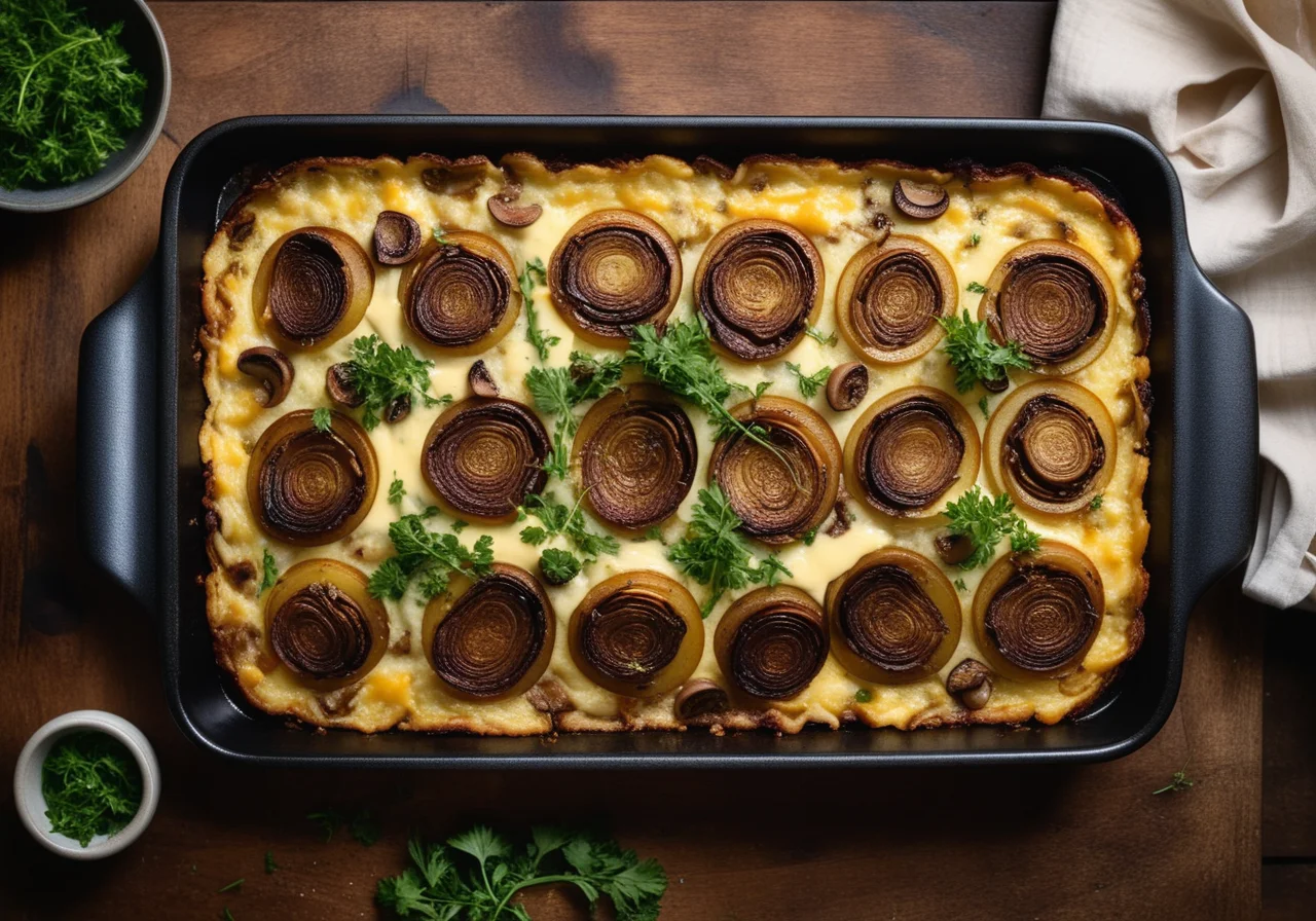 Potato Gratin with Vegetables