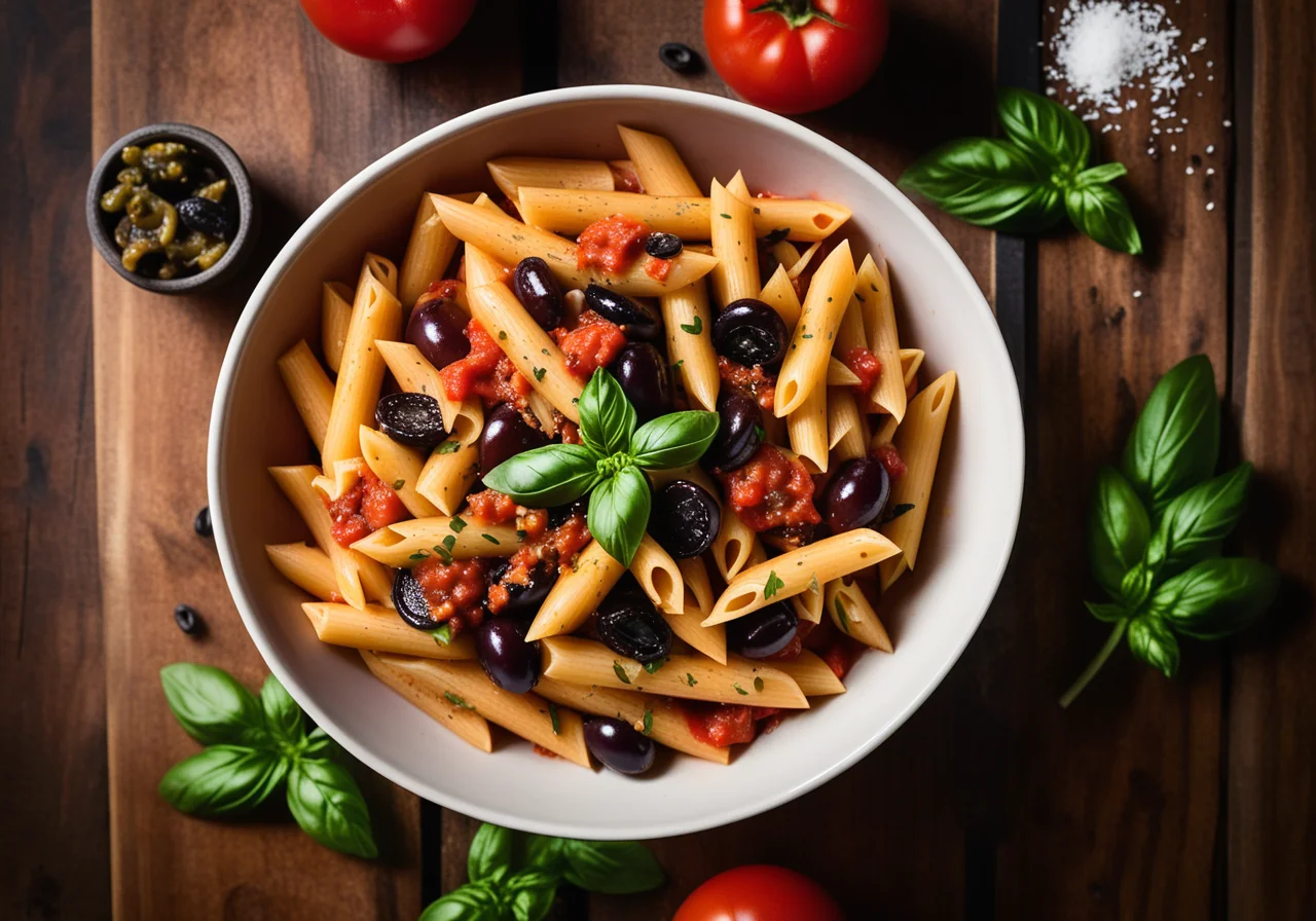 Pasta with Vegetable Sauce