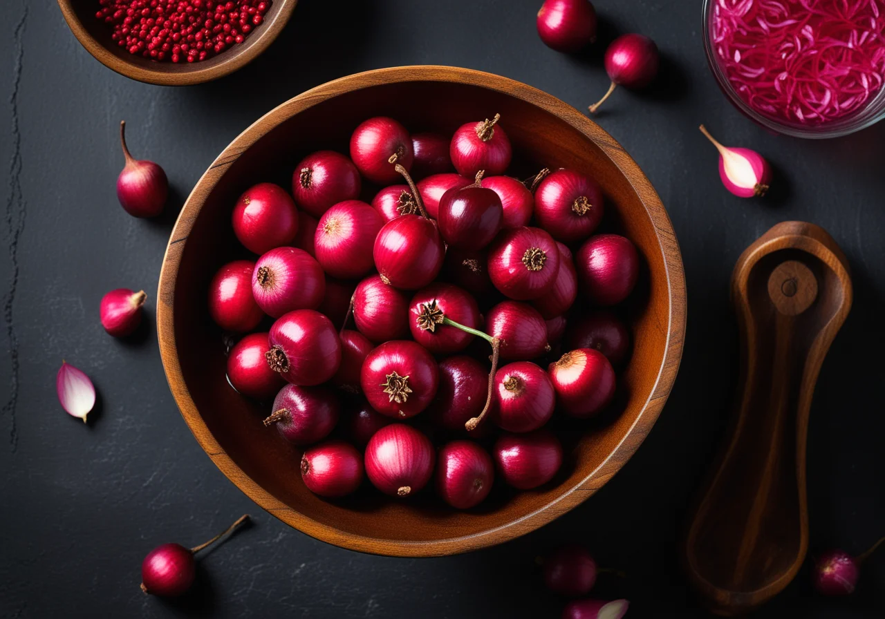 Sweet and Sour Pickled Shallots