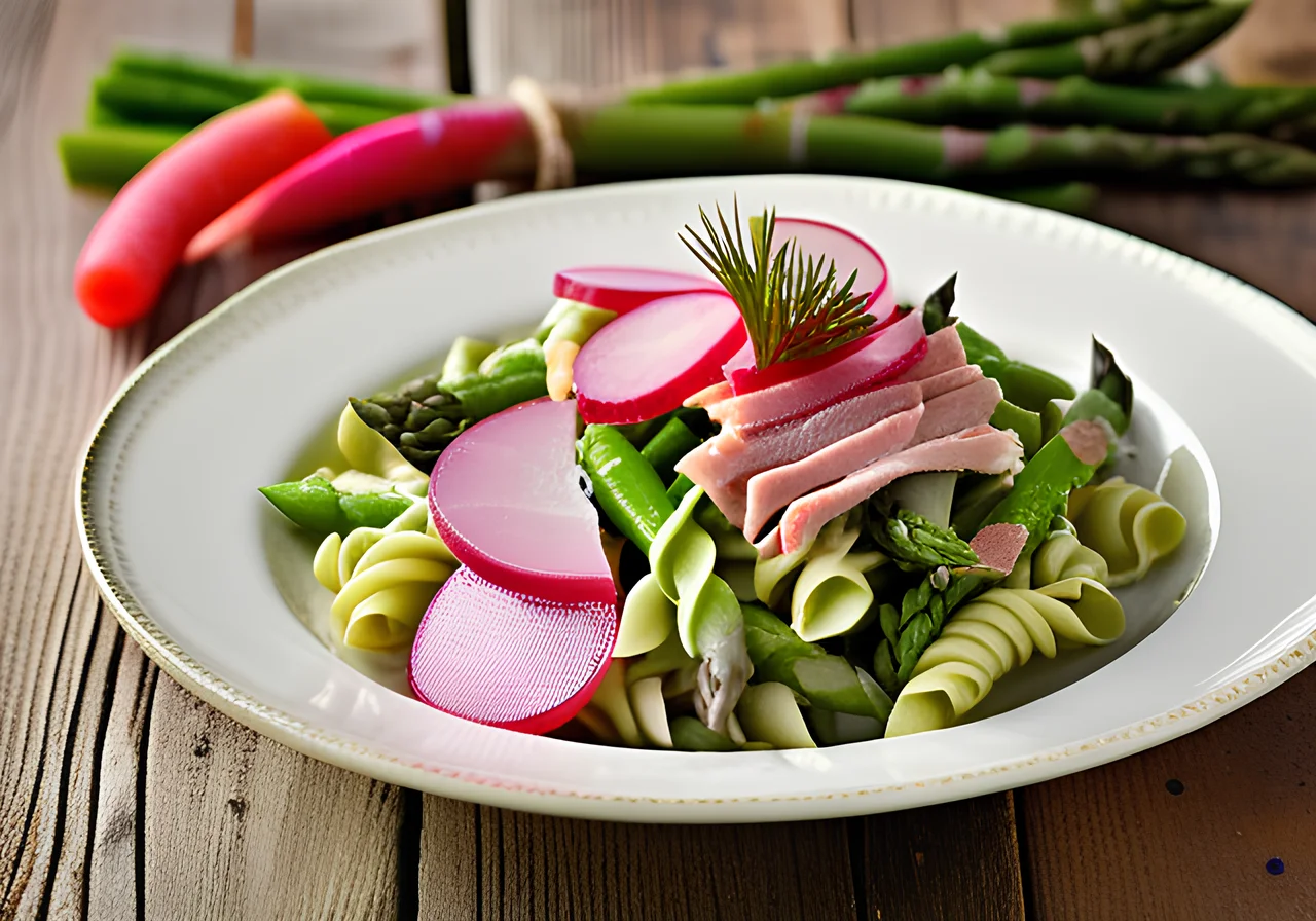 Pasta Salad with Asparagus