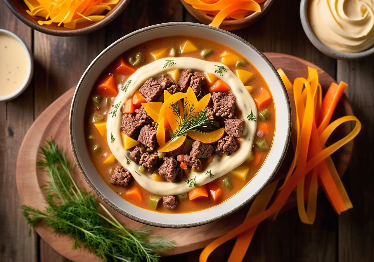 Ground Beef Vegetable Soup