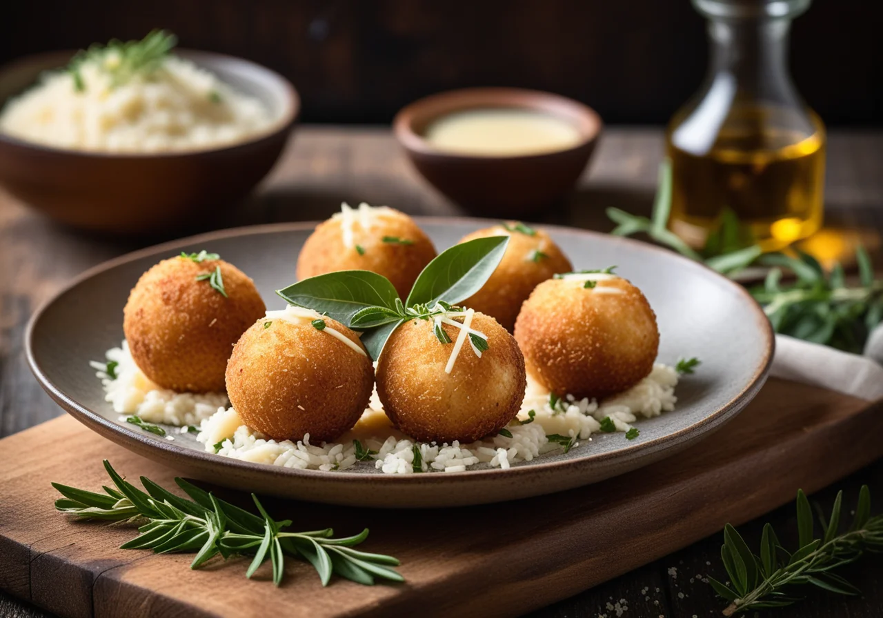 Italian-Style Rice Balls
