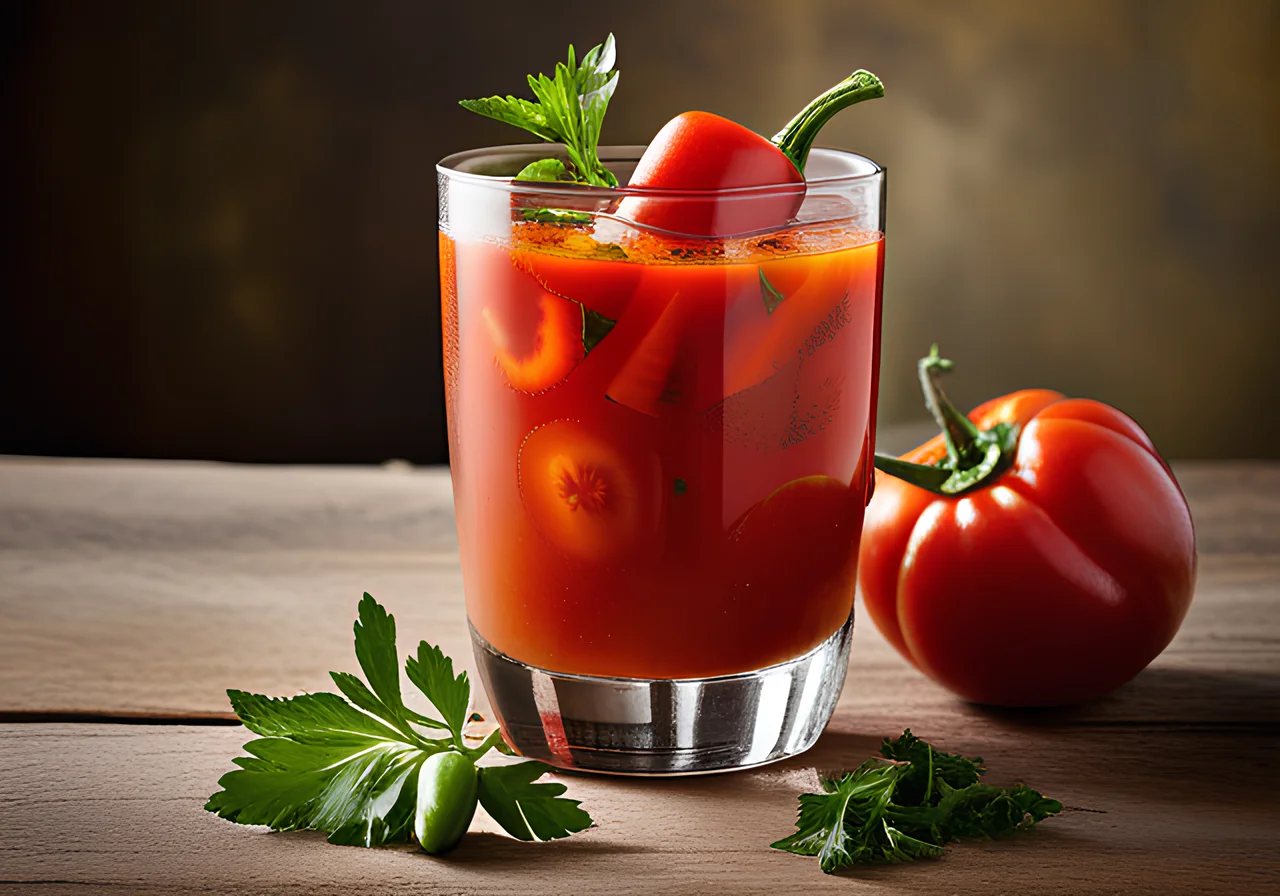 Tomato-Pepper Cocktail