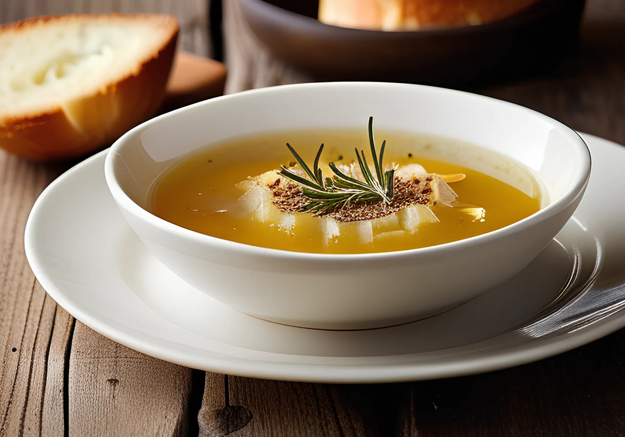 Onion Soup in a Glass