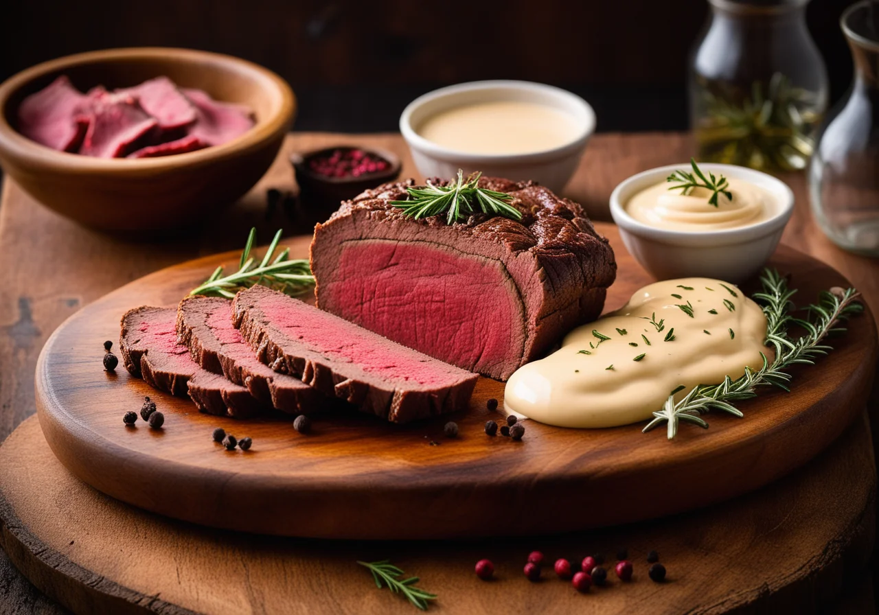 Roastbeef with Sauce