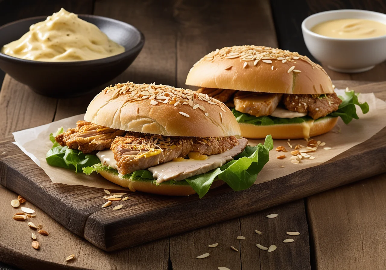 Chicken Salad Burger