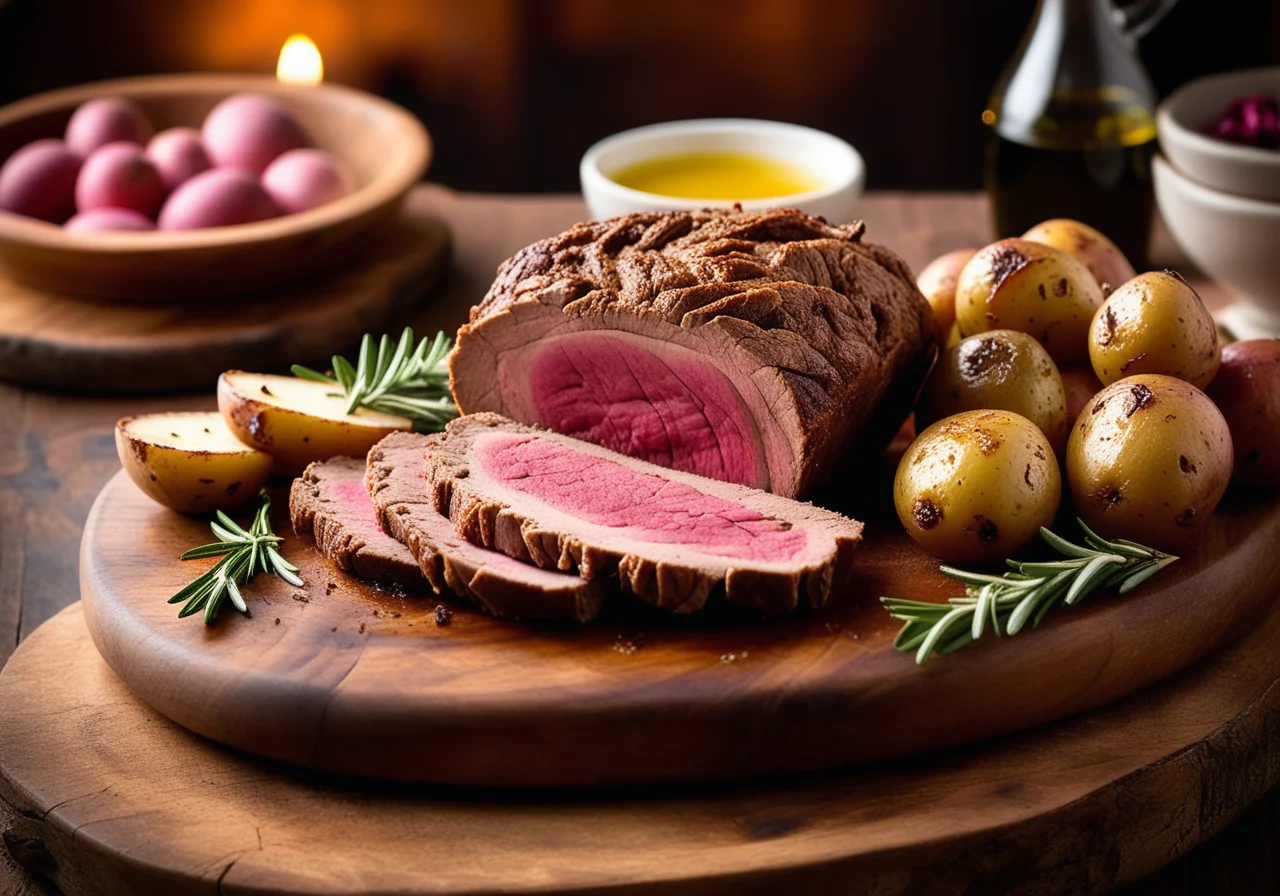 Toscanian Lamb Roast