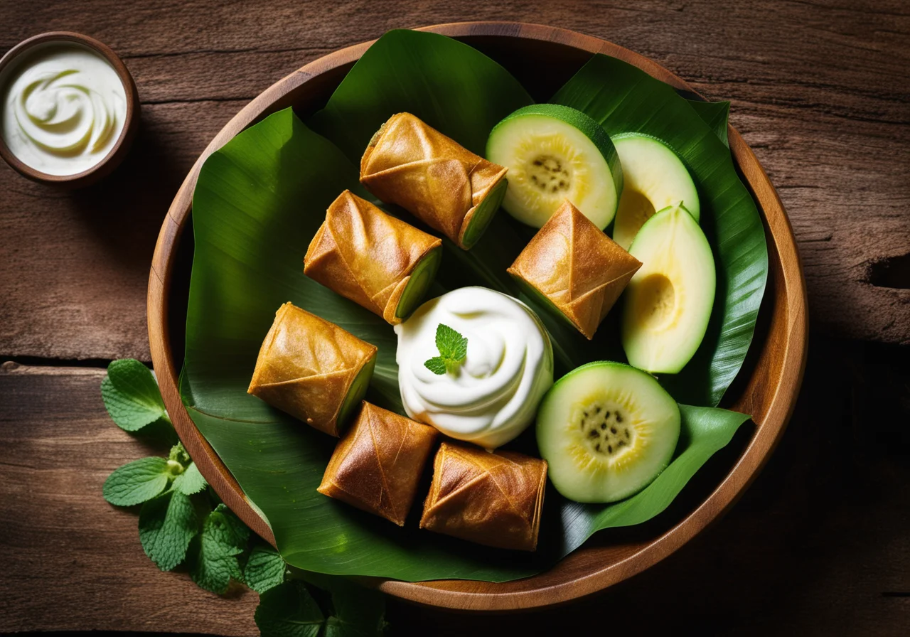 Curry Trout in Banana Leaf