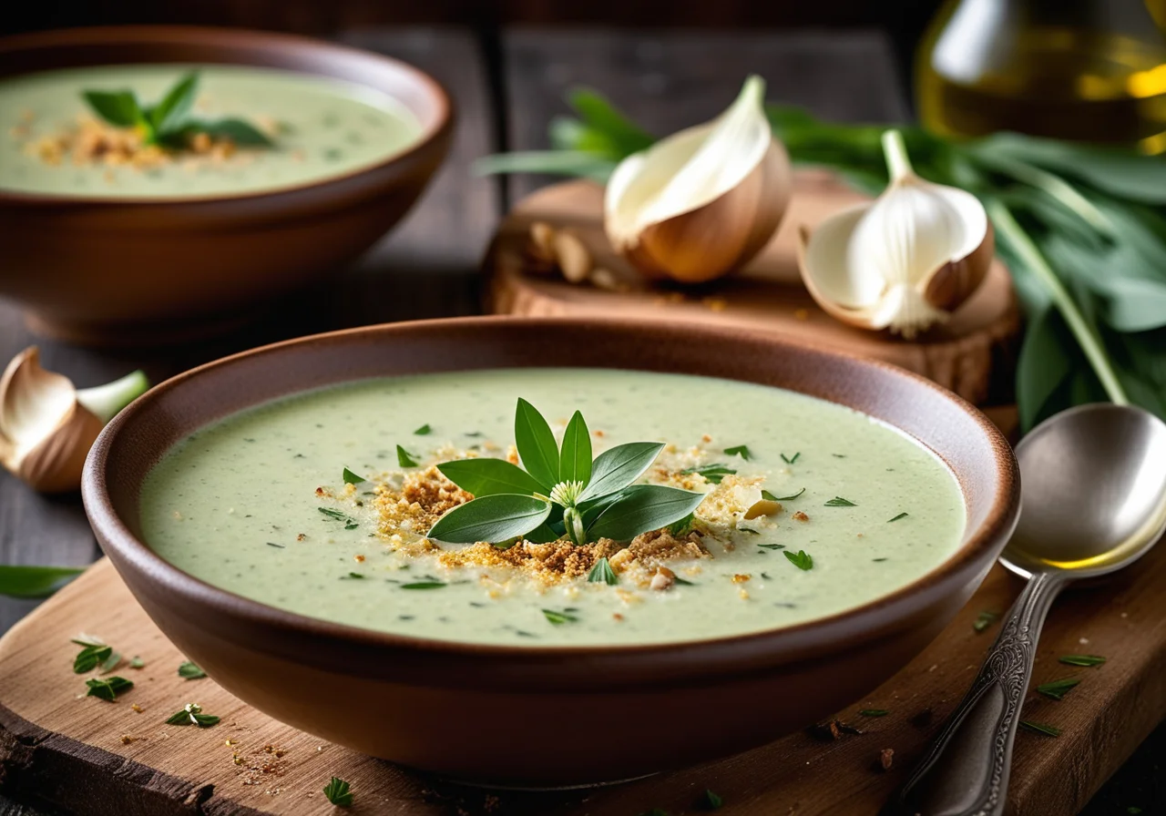 Wild Garlic Cream Soup