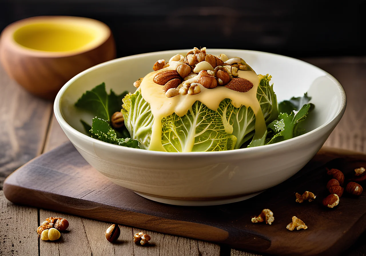 Gratinated Savoy Cabbage