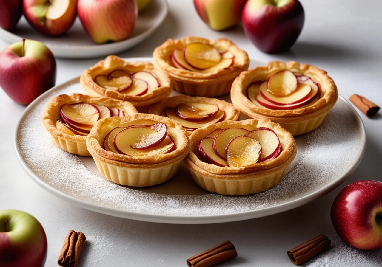 Sweet Puff Pastry Tarts