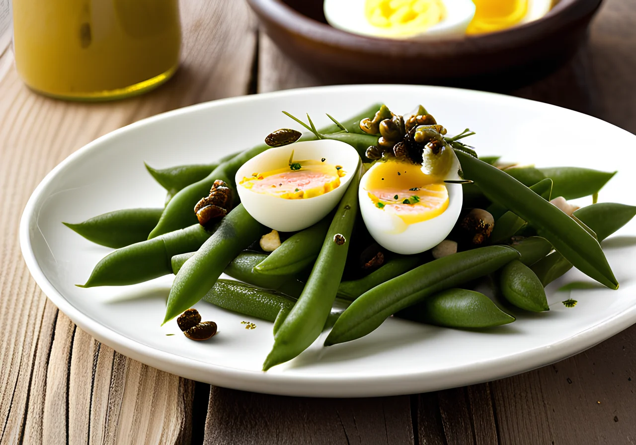 Green Beans with Egg