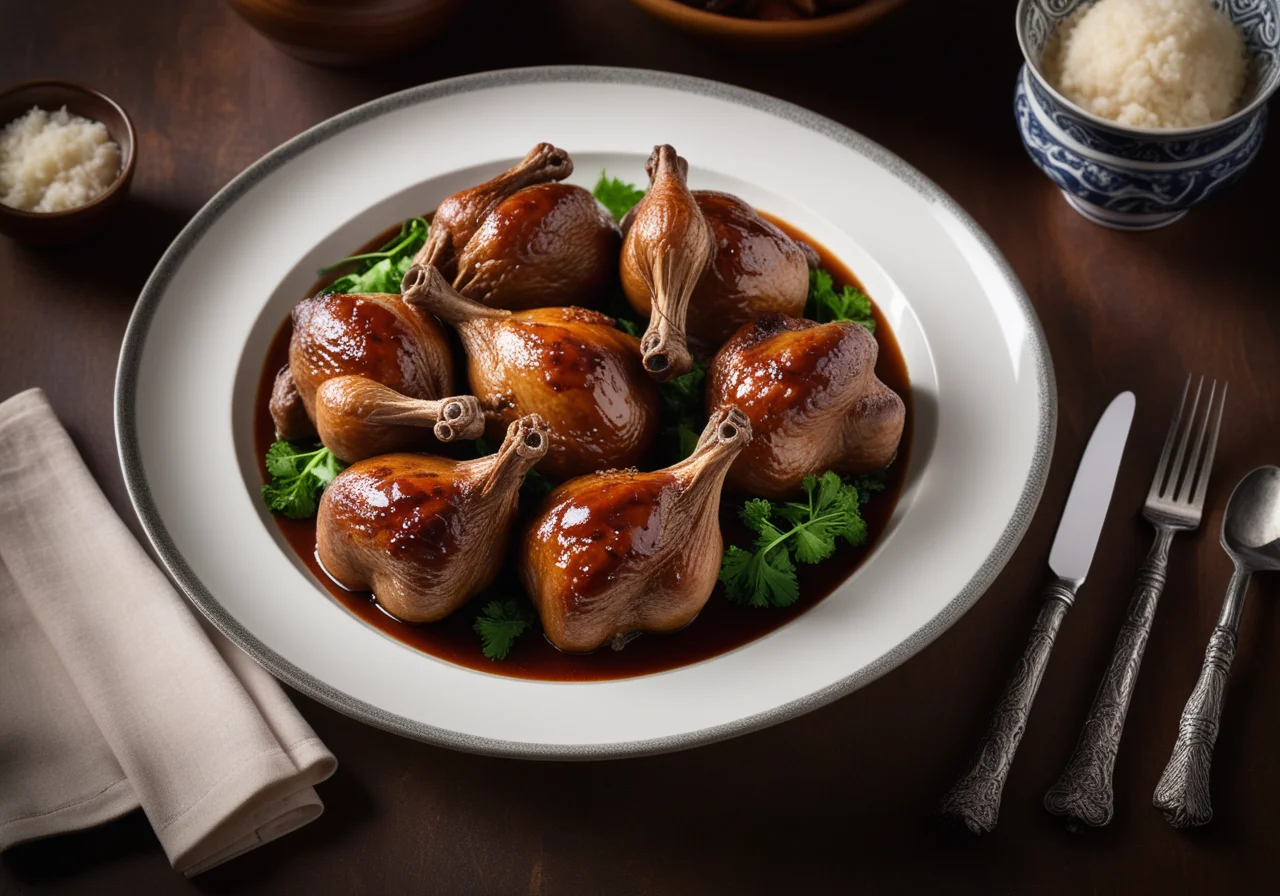 Braised Quail