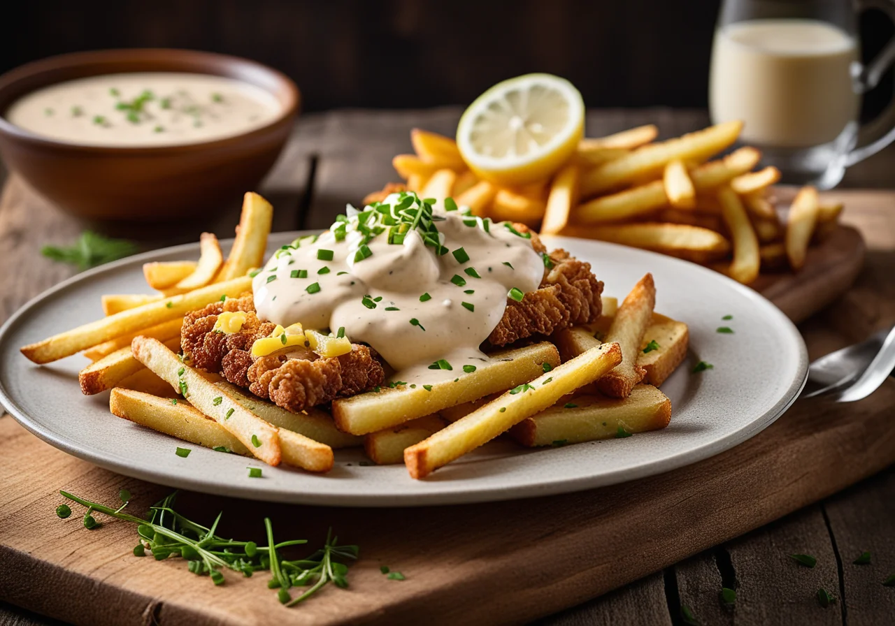 Fish with Tartare Sauce