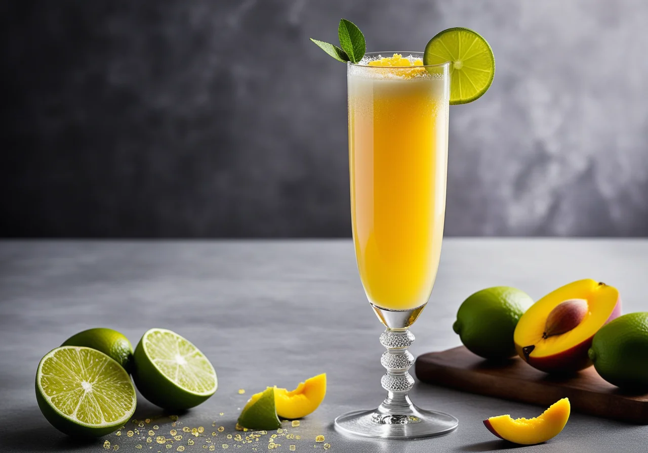 Champagne Fruit Cocktail