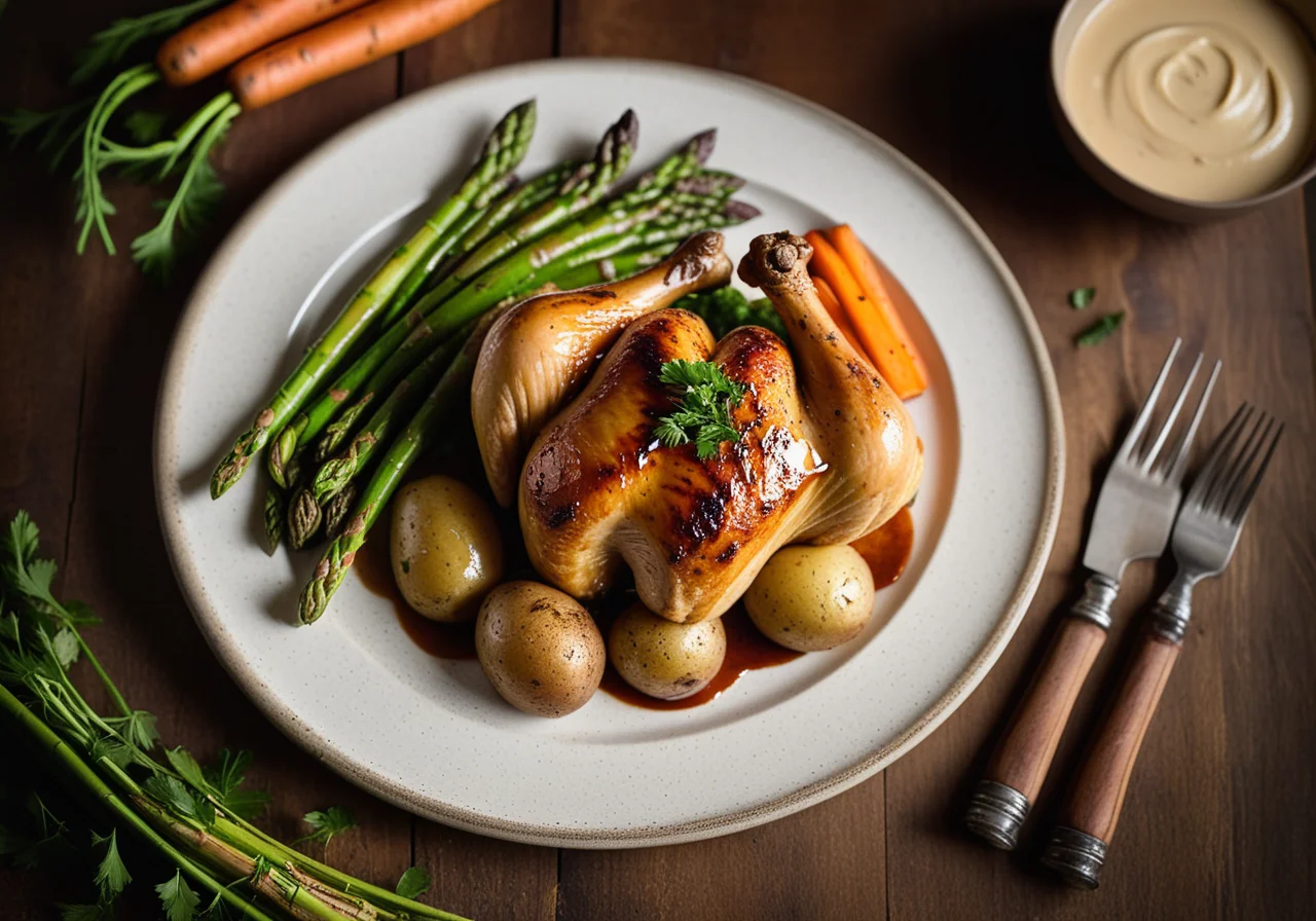 Chicken Thighs with Vegetables