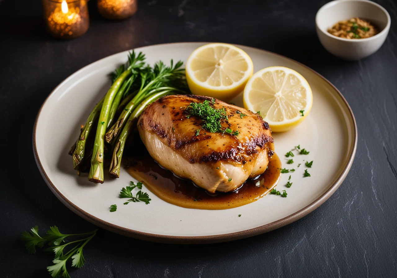 Chicken Breast on Fennel