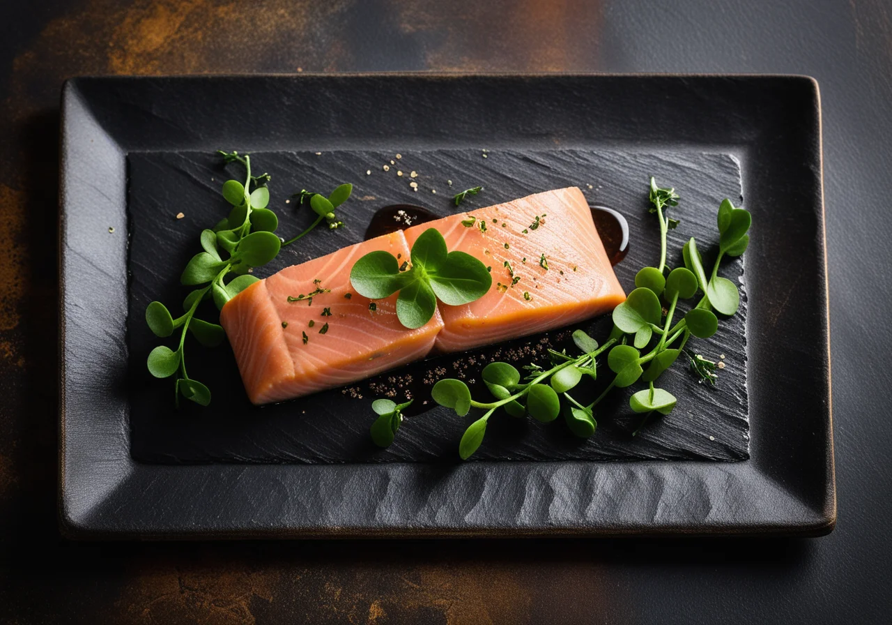 Tasmanian Salmon Fillet with Herb Marinade