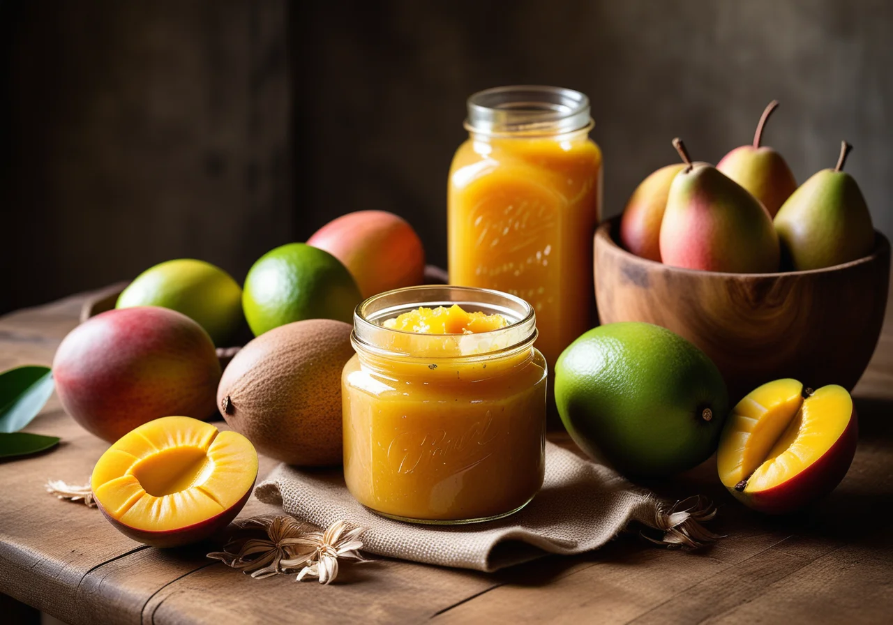 Mango Coconut Jam