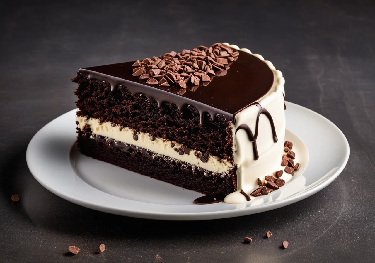 English Chocolate Cake with Beer