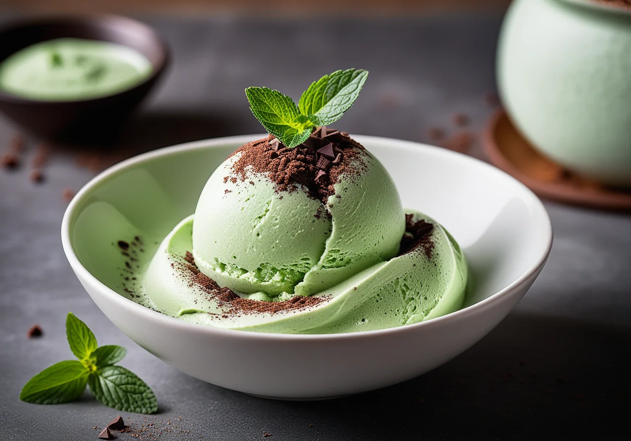 Cashew Matcha Ice Cream